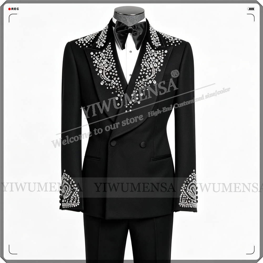 Men Formal Party Wear Outfit - Luxuriöser Hochzeitsanzug für Herren, Jacke mit