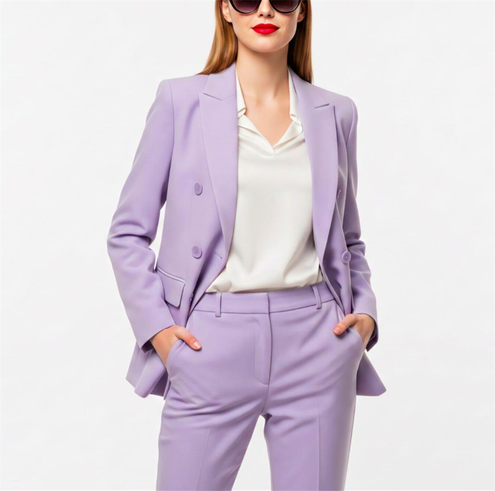 Moderne Damenanzüge 2-teilig L – Double Breasted Blazer Bewertung und Preis