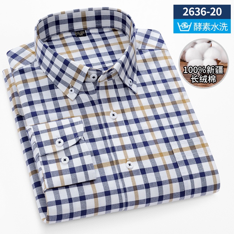 Herren Langarmhemd aus reiner  – Men Formal Wear Top Bewertung und Preis
