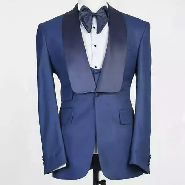 Blaues Anzug-Set für Herren mi – Men Formal Party Wear Outfit Bewertung und Preis