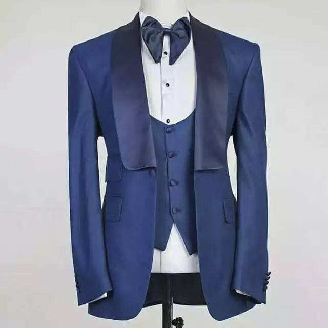 Blaues Anzug-Set für Herren mi – Men Formal Party Wear Outfit Bewertung und Preis