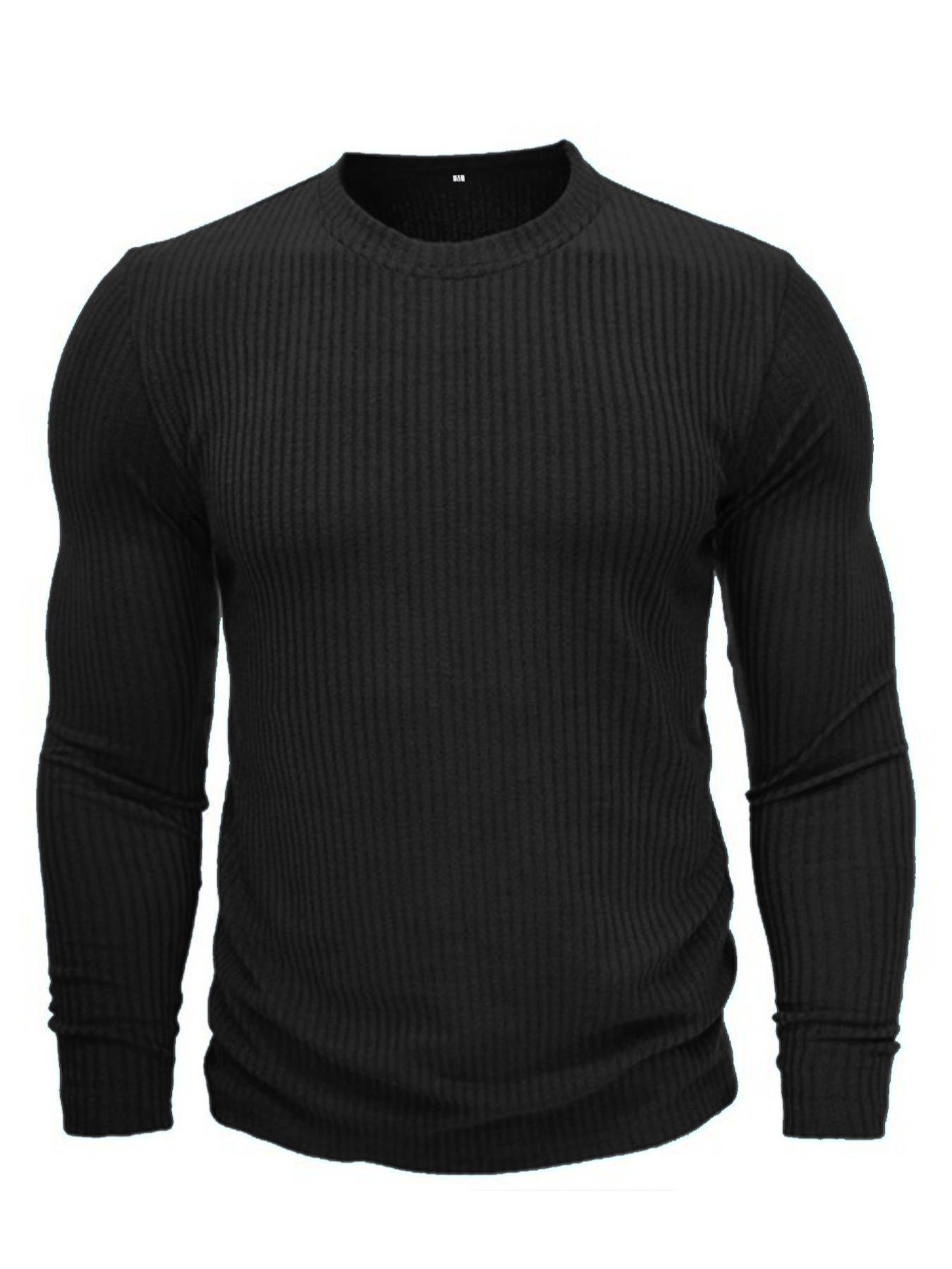 Herren Rundhals Langarm Strick – Men Formal Wear Top Bewertung und Preis