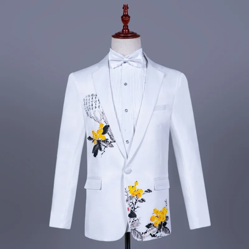 Weiße chinesische formelle Kle – Asian Men Formal Wear Bewertung und Preis