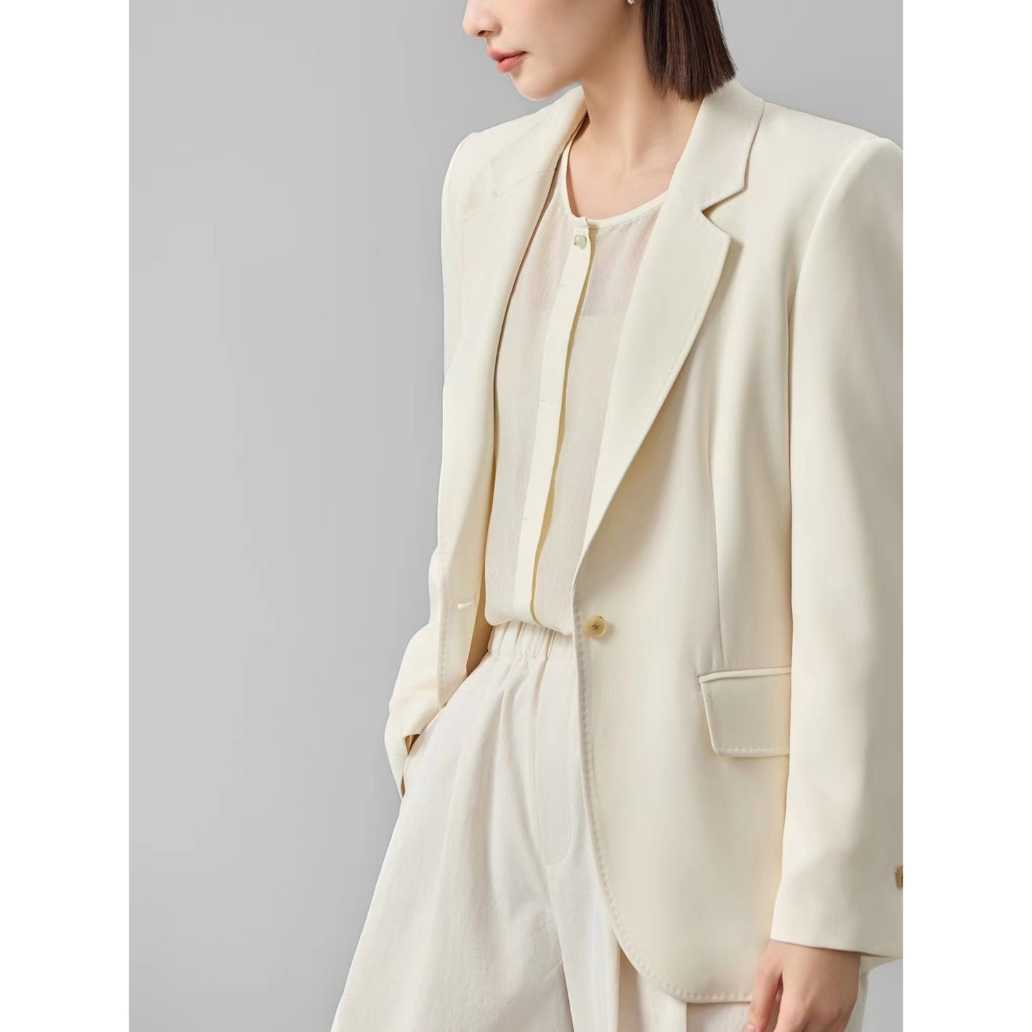 Allingentle Damen-Anzug Slim F – Double Breasted Blazer Bewertung und Preis