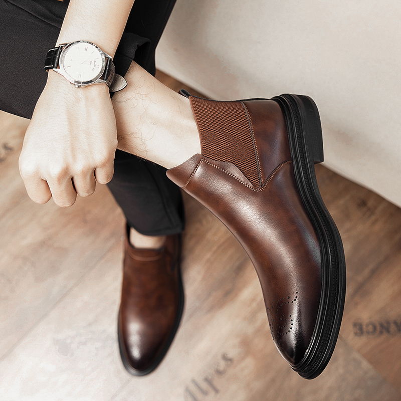 High-Top-Lederschuhe sind viel – Men Formal Wear Top Bewertung und Preis
