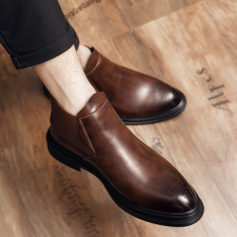 High-Top-Lederschuhe sind viel – Men Formal Wear Top Bewertung und Preis