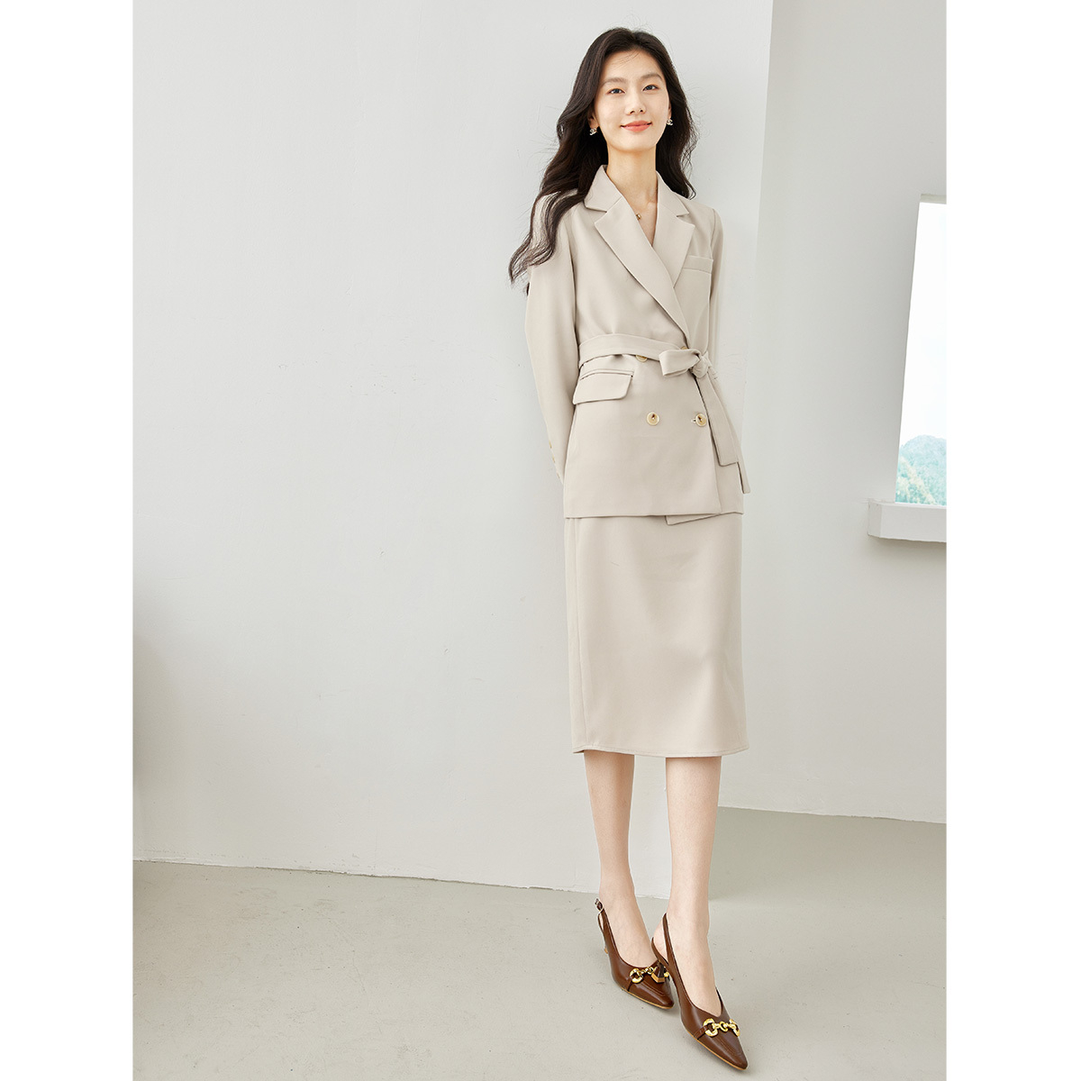 VIMLY Damen Zweiteiler Set 202 – Double Breasted Blazer Bewertung und Preis